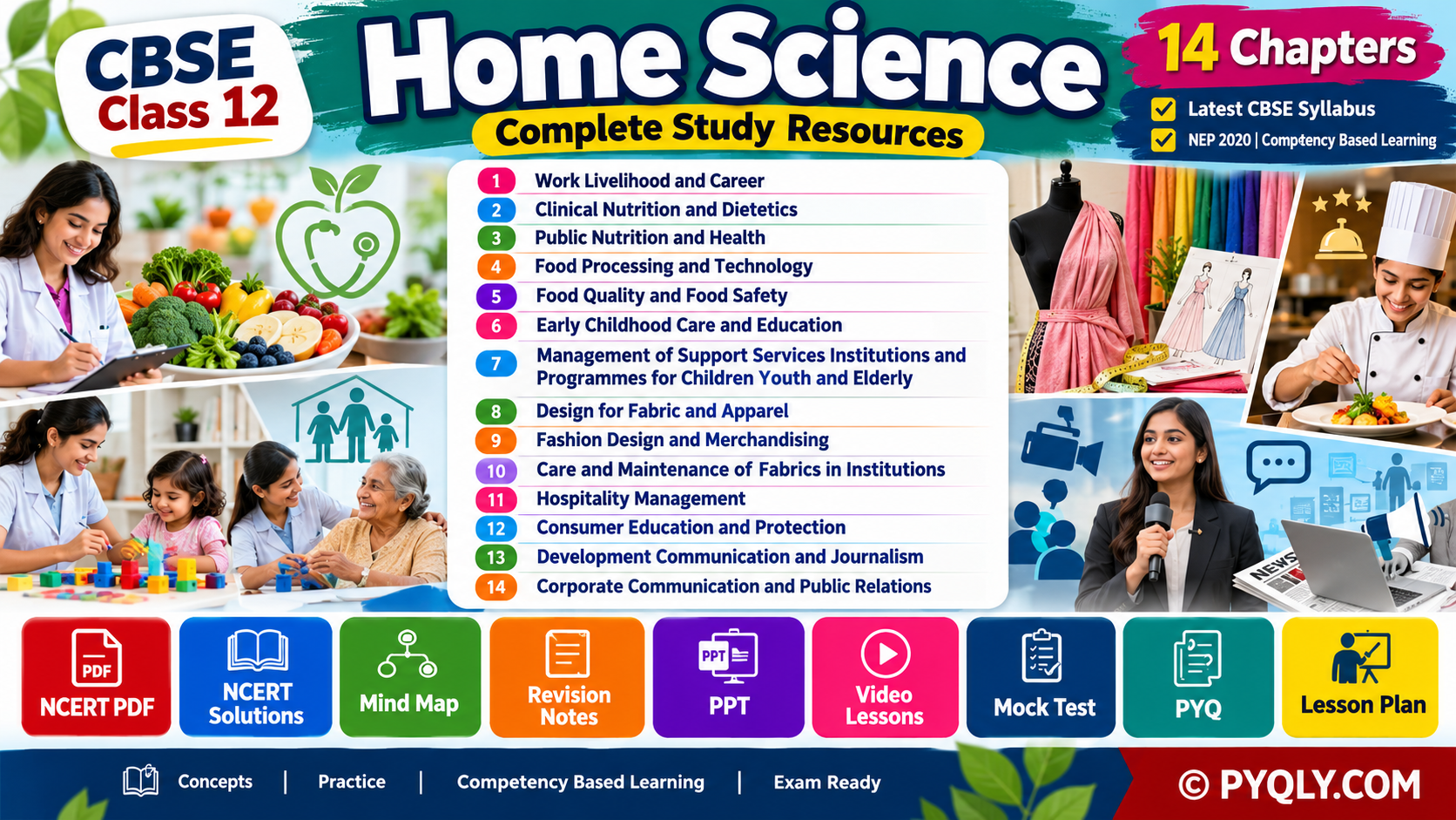 CBSE Class 12 Home Science Resources